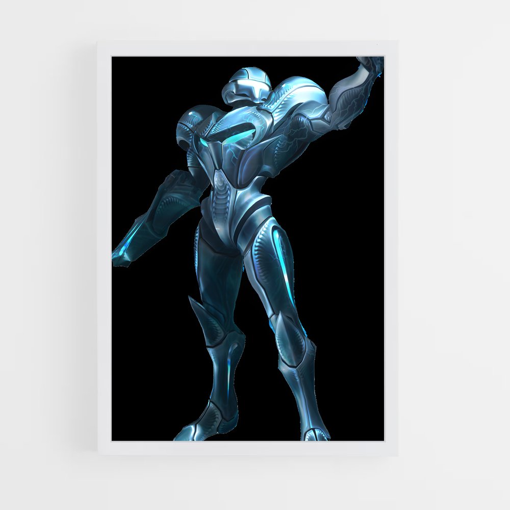 Poster Samus Éthérée – affiche Metroid (vue 3)